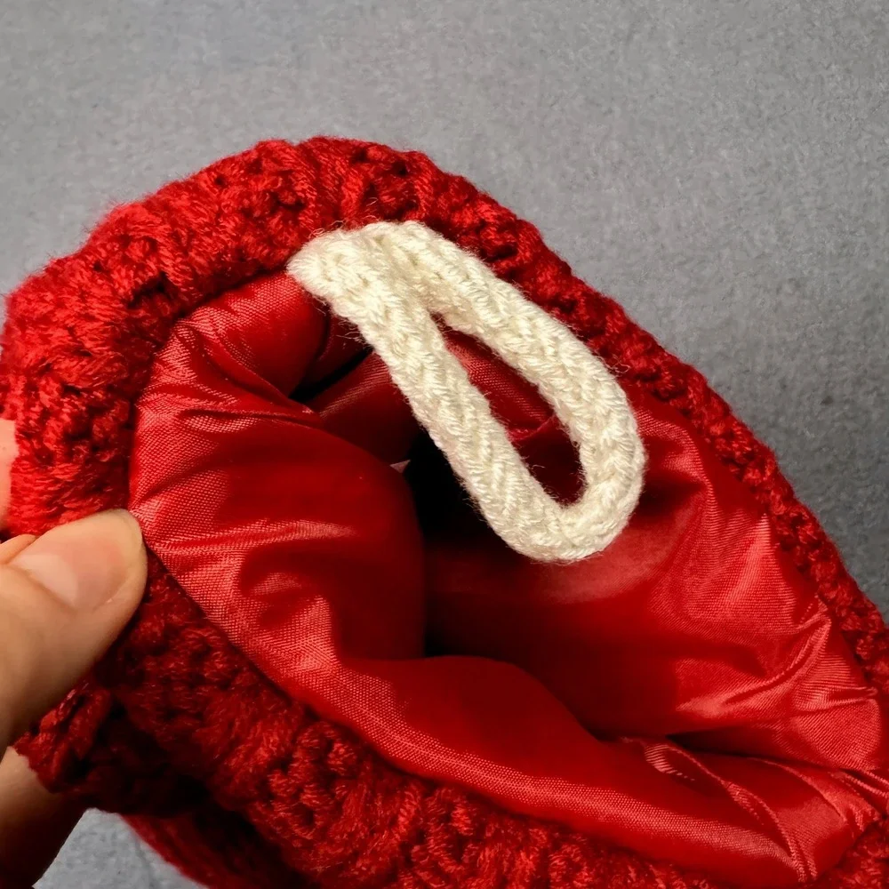 Wondershop Red Knitted Stocking Letter C Embroidered Christmas Target Brand 17in